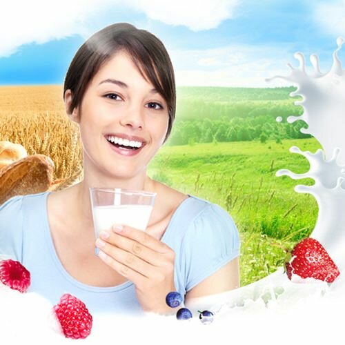 АТЛ-Плюс - Разработка логотипа завода молочных продуктов "АТЛ-Плюс" г. Сызрань, дизайн сайта-каталога
